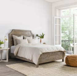 Jayson - Linen Cashmere Queen Duvet - Natural