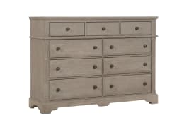 Heritage - 9-Drawers Bureau - Graystone