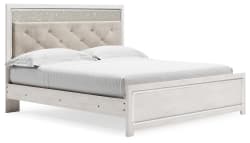 Altyra - King Panel Bed - White