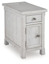 Robbinsdale - Chair Side End Table - Antique White