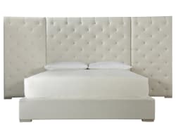 Modern - Brando California King Bed with Panels - White