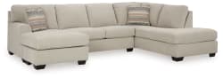 Glynn-cove - Linen - 2-Piece Sectional With Raf Corner Chaise