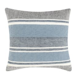 Lima - ST Pillow - Capri Blue / Dark Gray