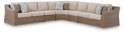 Laguna Heights - 5-Piece Outdoor Sectional - Beige