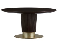 Carlyle - Waldorf Round Dining Table - Dark Brown