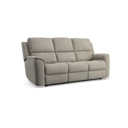 Henry - Power Reclining Sofa With Power Headrests & Lumbar - Fog