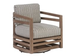 Stillwater Cove - Swivel Lounge Chair - Light Brown / Beige