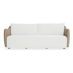 Sunset - Wicker Outdoor Sofa - Oatmeal / Oyster White