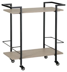 Waylowe - Brown / Black - Bar Cart