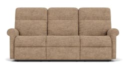 Davis - Reclining Sofa - Light Brown