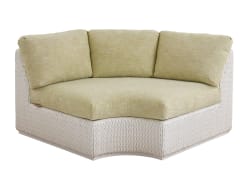 Ocean Breeze Promenade - Corner Wedge - White / Beige