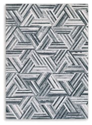 Adalock - Gray / Cream - Medium Rug