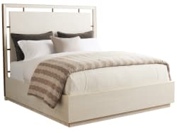 Carmel - Post Ranch Panel Bed 5/0 Queen - Beige