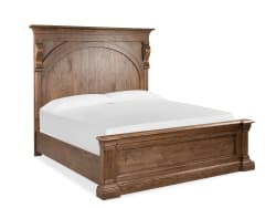 Gallant Grove - California King Panel Bed - Brown