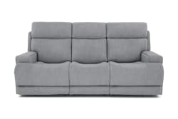 Ashbee - Power Sofa With Power Recline, Power Headrest, Zero Gravity And 3" Footrest Extension - Dolphin