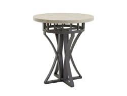 Cypress Point Ocean Terrace - Bistro Table - Dark Brown