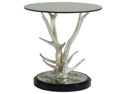 Signature Designs - Teton Spot Table - Pearl Silver