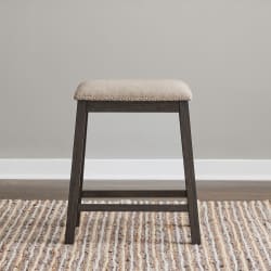 Harrison - Upholstered Console Stool - Espresso