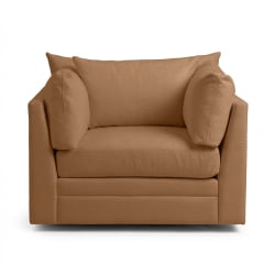 Audrey - Swivel Chair - Tan
