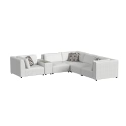 Zandara - 6 Piece Modular Set Sectional - Beige