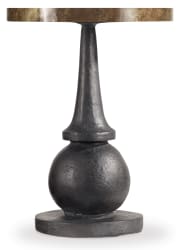 Curata - Accent Table - Light Brown / Black