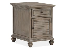 Lancaster - Chairside End Table - Dove Tail Gray