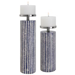 Havana - Candleholders (Set of 2) - Blue