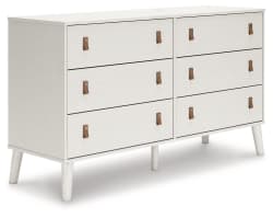 Aprilyn - White - Six Drawer Dresser