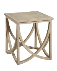 Wishbone - End Table - Beige