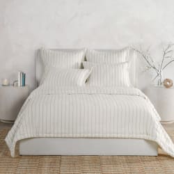Monaco - 3 Piece Queen Comforter Set - Ivory