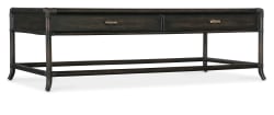 Retreat - Pole Rattan Cocktail Table - Dark Brown