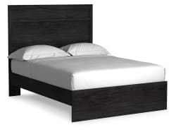 Belachime - Full Panel Bed - Black