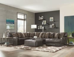Denali Modular Sectional - 40" Cocktail Ottoman - Steel