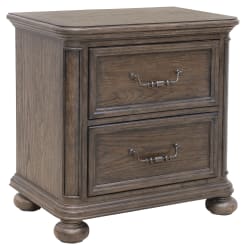 Saddle Creek - Drawer Nightstand - Timber Brown