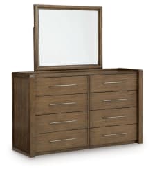 Marxmore - Dresser And Mirror - Brown