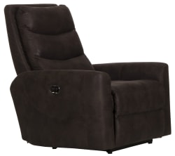 Gill - Power Wall Hugger Recliner - Chocolate