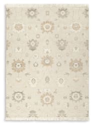 Calkin - Linen / Gray / Caramel - Large Rug