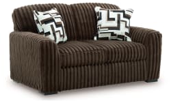 Midnight-Madness - Loveseat - Chocolate