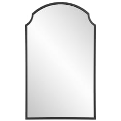 Beautiful Arch Mirror - Satin Black