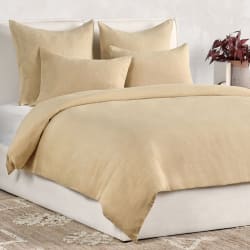 Paloma - King Hemp Duvet - Ochre