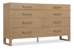Banyon Bay - Eight Drawer Dresser - Light Brown