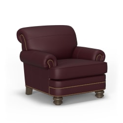 Bay Bridge - Leather Chair With Nailhead Trim