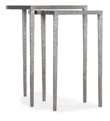 Chapman - Metal Nesting Tables - Silver