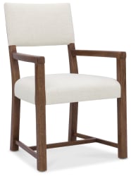 Driftwood - Upholstered Arm Chair (Set of 2) - Beige / Worn Saddle