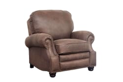 Longhorn - Push Thru The Arm Recliner - Bomber