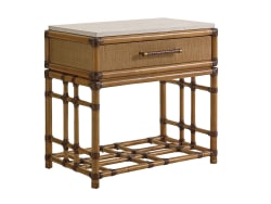Twin Palms - Cordoba Open Nightstand - Light Brown