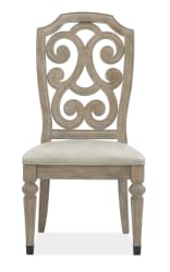 Marisol - Dining Side Chair With Upholstered Seat (Set of 2) - Fawn