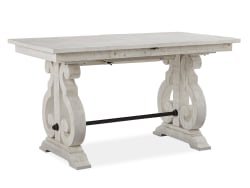 Bronwyn - Rectangular Counter Dining Table - Alabaster
