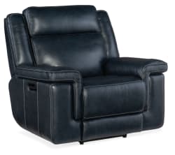 Montel - Lay Flat Power Recliner With Power Headrest & Lumbar