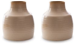 Millcott - Tan - Vase (Set of 2) 10' x 10'